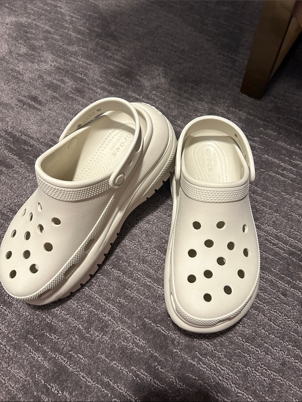 Platform Tan Crocs